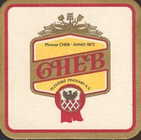 Beer coaster cheb-1