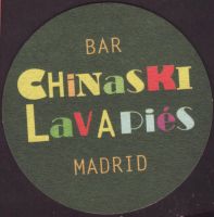 Beer coaster chinaski-lavapies-1-zadek