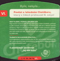 Beer coaster chotebor-12-zadek