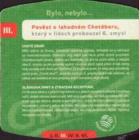 Beer coaster chotebor-9-zadek