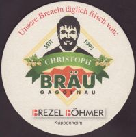 Beer coaster christoph-brau-2-oboje