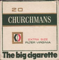 Beer coaster ci-churchmans-1