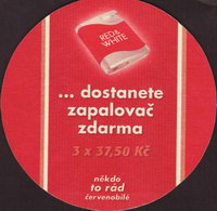 Beer coaster ci-red-and-white-2-zadek