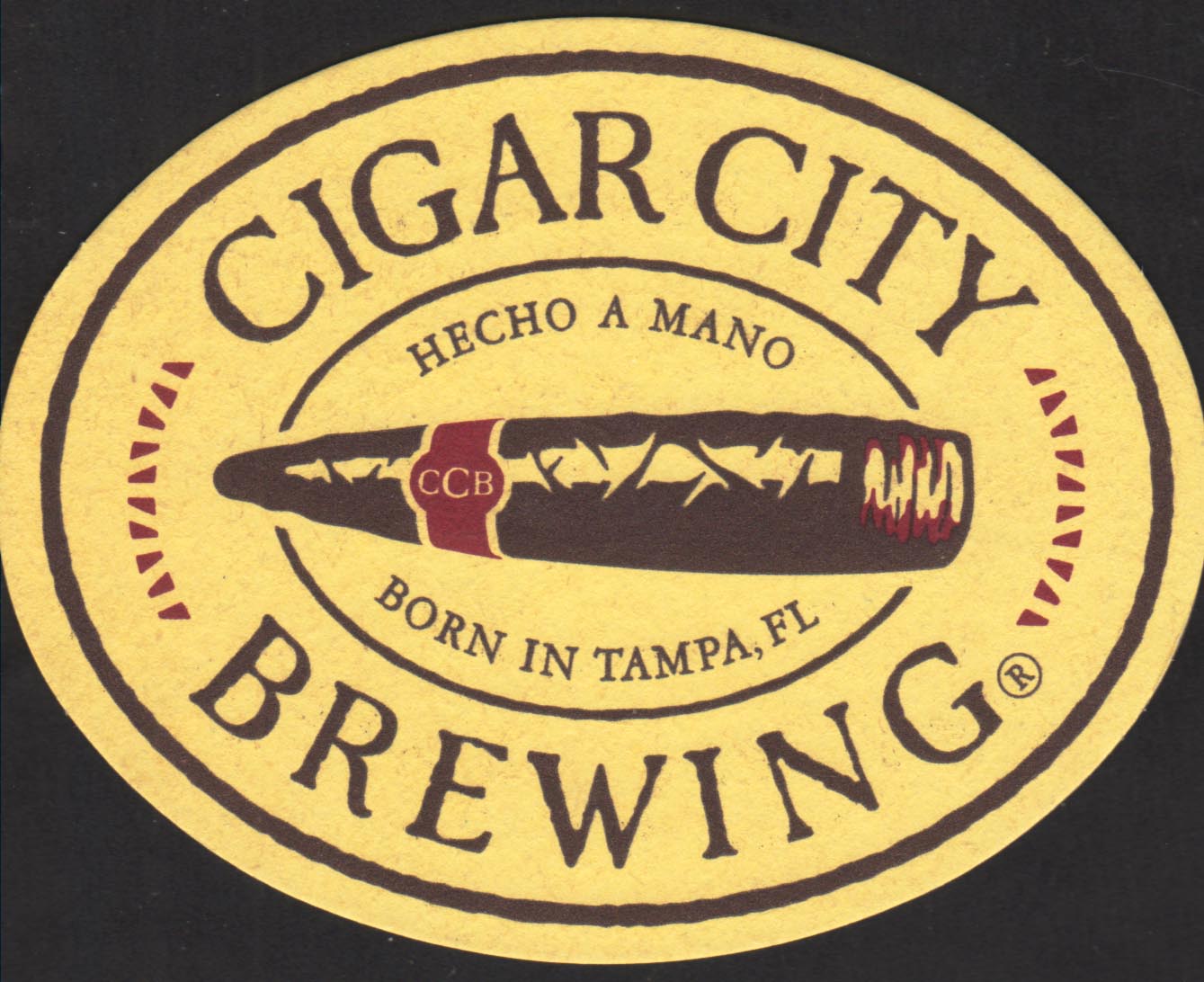Beer coaster cigar-city-3-oboje