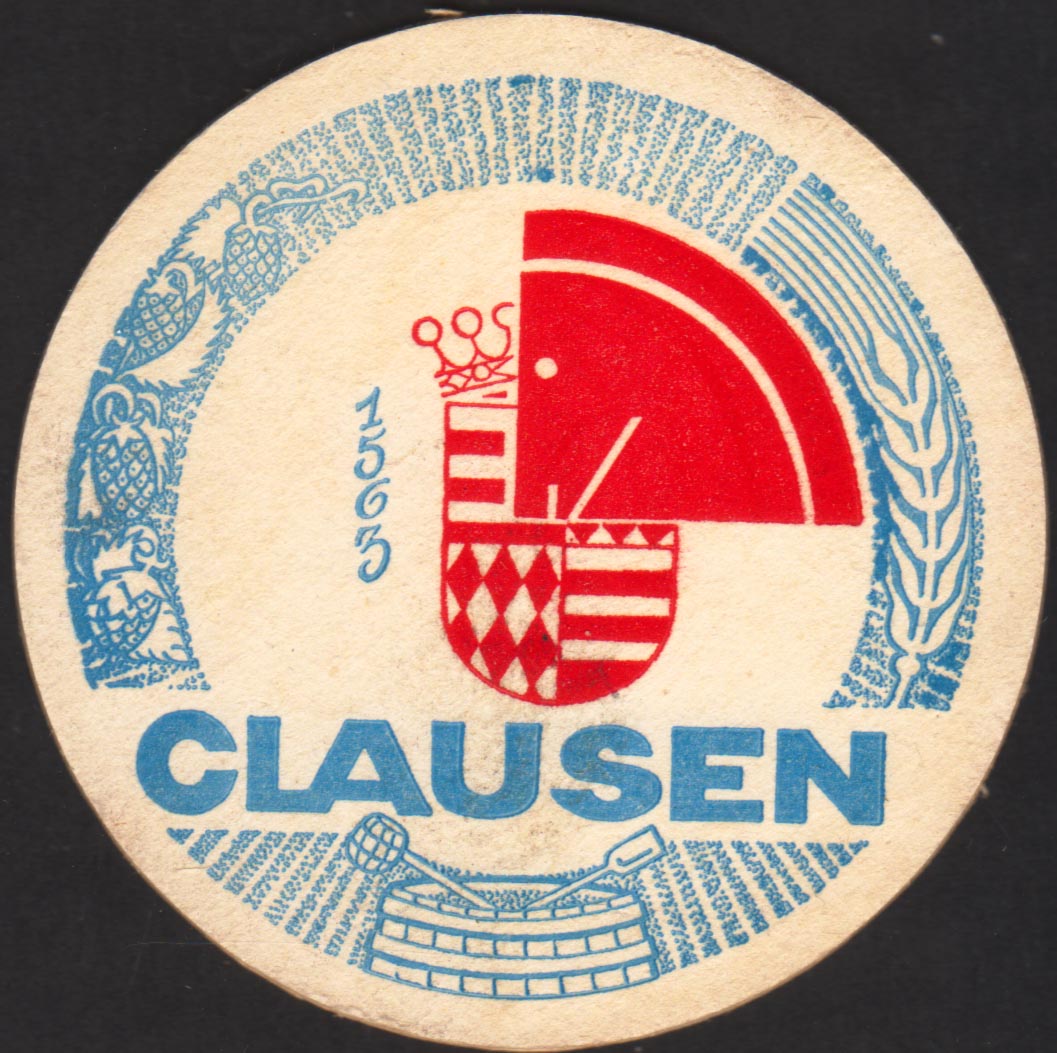 Beer coaster clausen-1