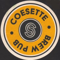 Beer coaster coesette-brew-pub-1