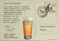 Beer coaster columbia-2-zadek