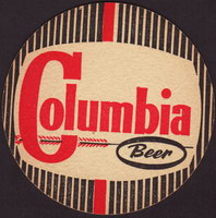 Beer coaster columbia-brewing-company-1