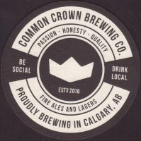 Beer coaster common-crown-2