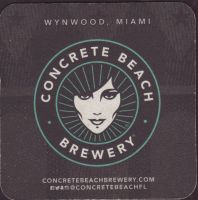 Beer coaster concrete-beach-1