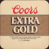 Beer coaster coors-144-oboje