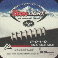 Pivní tácek coors-164-zadek