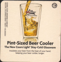 Beer coaster coors-199-zadek