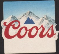 Pivní tácek coors-201