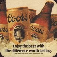 Pivní tácek coors-51-oboje