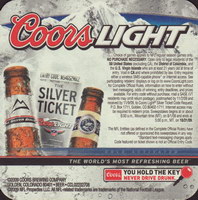 Beer coaster coors-59-zadek