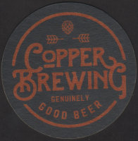 Beer coaster copper-1