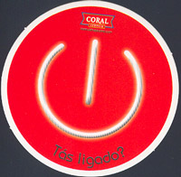 Beer coaster coral-4