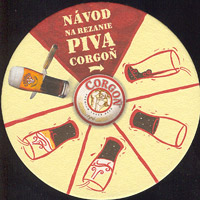 Pivní tácek corgon-15