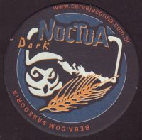 Beer coaster coruja-2