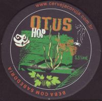 Beer coaster coruja-4