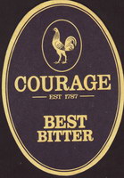 Pivní tácek courage-23