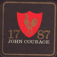Pivní tácek courage-27