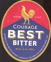 Pivní tácek courage-6