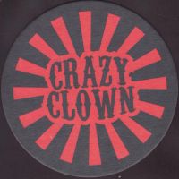 Beer coaster crazy-clown-1