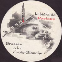 Pivní tácek croix-blanche-posieux-2