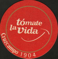 Beer coaster cruzcampo-17-zadek