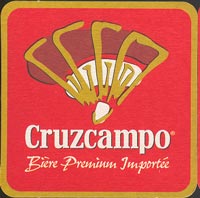 Beer coaster cruzcampo-3