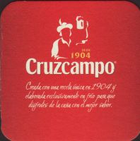 Beer coaster cruzcampo-50