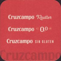 Beer coaster cruzcampo-58-zadek-small