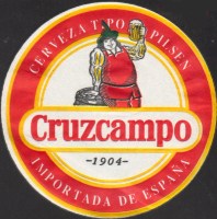 Pivní tácek cruzcampo-62