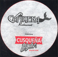 Beer coaster cusquena-10