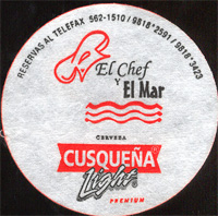 Beer coaster cusquena-15