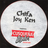 Beer coaster cusquena-16