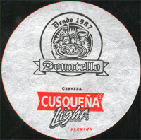 Beer coaster cusquena-19