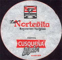 Beer coaster cusquena-37