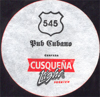 Beer coaster cusquena-43