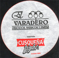 Beer coaster cusquena-53