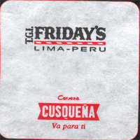 Beer coaster cusquena-55