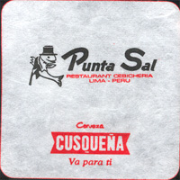 Beer coaster cusquena-58