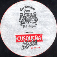 Beer coaster cusquena-8