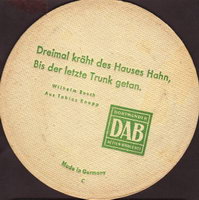 Beer coaster dab-15-zadek-small