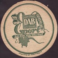 Beer coaster dab-19-zadek