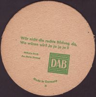 Beer coaster dab-87-zadek