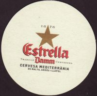 Beer coaster damm-114