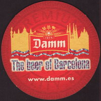 Beer coaster damm-61